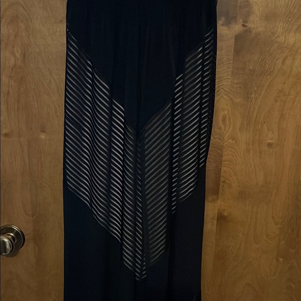 Apt. 9 Black Halter Sheath Maxi Dress - Picture 4 of 7